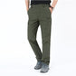Autumn Thickened Mountaineering Stretch Quick-drying Pants Waterproof Large Size Outdoor Sports Pants Multi-pocket Casual Overalls