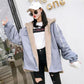Autumn and Winter Imitation Lamb Wool Jacket Korean Loose Thick Cotton Hooded Casual Female Jacket