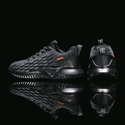 Breathable Men's Running Shoes Shock Absorber Blade Running Shoes Men's Outdoor Jogging Sneakers