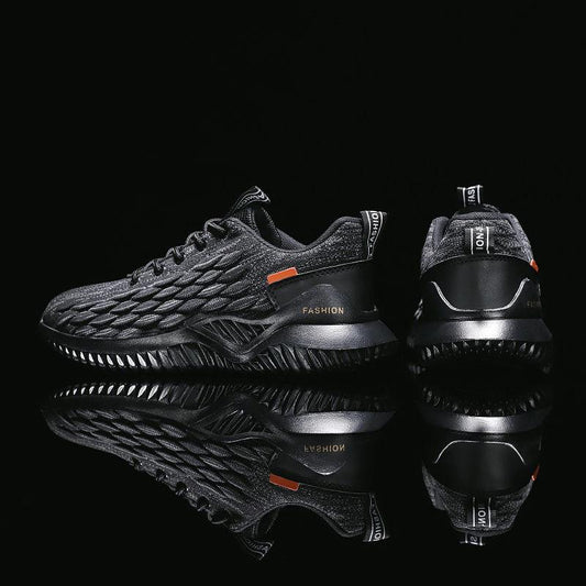 Breathable Men's Running Shoes Shock Absorber Blade Running Shoes Men's Outdoor Jogging Sneakers