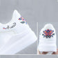 Summer Breathable White Shoes Female Hollow Sports Student Net Shoes Breathable Women