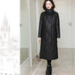 Women's Winter Korean Loose Quilted Coat Warm Stand-collar Down Jacket Women's Solid Color Patent Leather Long Down Jacket