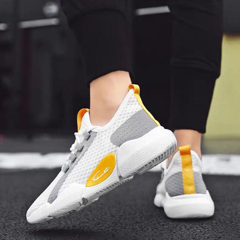 Men's Shoes Autumn Breathable Casual Korean Version of All-match Sports Running Shoes Men's Shoes