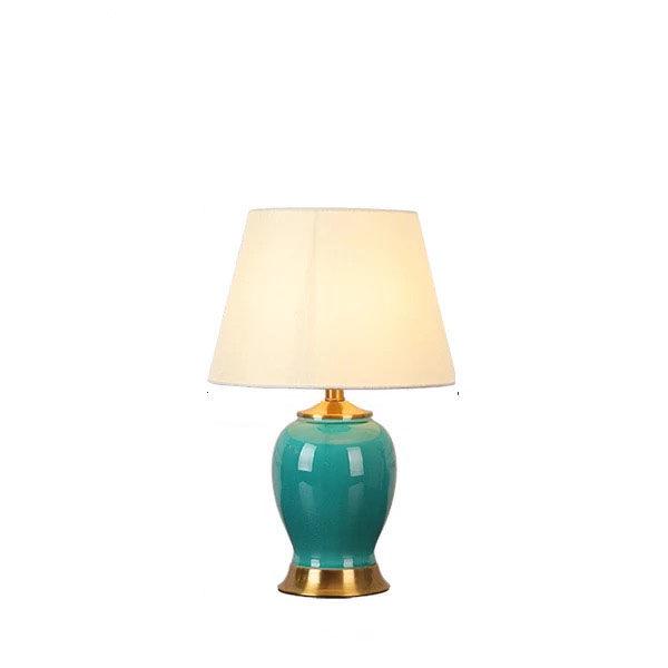 Table Lamp Luxury High-end Ceramic Table Lamps Living Room Bedroom Bedside Lamp Decorated Led Lamps