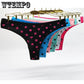 6 Pcs/Lot G-Strings Sexy Thong Underwear Wholesale Ladies Panties Girls Cotton Women Cute dot