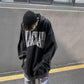 Men's Oversize Sweater All-match Hoodie Couple Hip-hop Lazy Style Loose Pullover Sweater Men and Women Loose Large Size Ins Style Long-sleeved Top