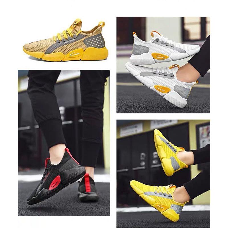 Men's Shoes Autumn Breathable Casual Korean Version of All-match Sports Running Shoes Men's Shoes