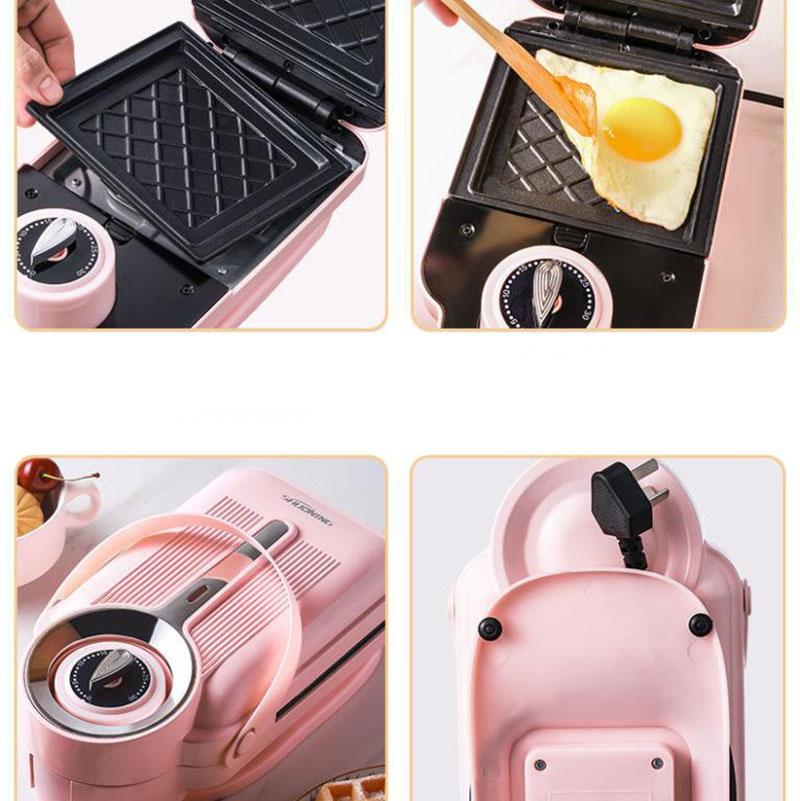 650W Sandwich Breakfast Making Machine Bread Maker Barbecue Machine Kitchen Supplies