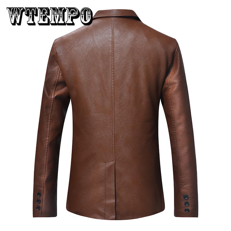 Arrival Leather Jackets Men's Jacket Outwear Men's Coats P U Jacket Coat