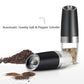 Home Use Electric Induction Stainless Steel Pepper Grinder Grinding Bottle