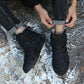 Winter Waterproof Warm Snow Boots Men and Women Cotton Shoes Warm Large Size Flat Heel Boots