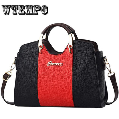 WTEMPO Brand Handbag Fashion Women Shoulder Bag Western Style Handbag