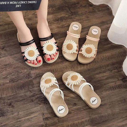 Mother Sandals Leather Soft Sole Middle-aged and Elderly Women's Shoes Non-slip Shoes Fish Mouth Shoes Granny Sandals Casual Shoes Wedges Work Shoes