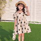 Summer Girls' Dresses Little Girls Polka Dot Princess Dress Baby Girl Western Style Children's Dress