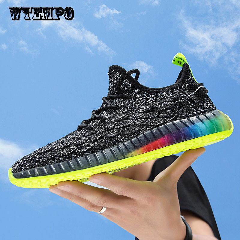 Net Breathable Coconut Shoes Casual Summer Sports Running Shoes Men