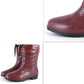 Ladies Rain Boots Mid Tube Faux Leather Anti-Slip Water Shoes Water Boots Kitchen Waterproof Shoes