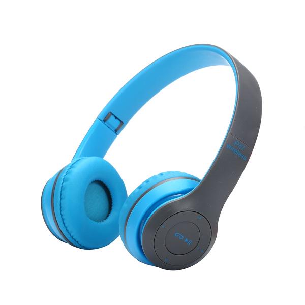 Wireless Bluetooth Headset Quality Stereo Foldable Gaming Headphone with Mic for PC Mobile Phone Mp3