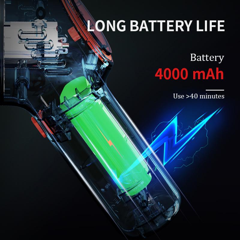 Mini Wireless Car Vacuum Cleaner Super Strong Suction 8000 Pa Portable Handheld Auto Vacumm Cleaner for Office Home Car