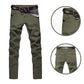 Men's Casual Pants Loose Straight Military Trousers Labor Overalls Spring and Autumn Work Wear-resistant Pants