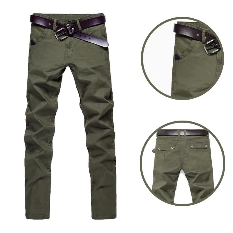 Men's Casual Pants Loose Straight Military Trousers Labor Overalls Spring and Autumn Work Wear-resistant Pants