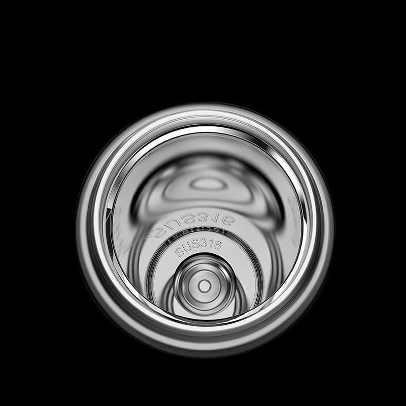 Thermos Cup Business Intelligence Temperature Measurement Display Temperature Stainless Steel Tea Cup Insulation Cup Water Cup Business Cup Travel Cup