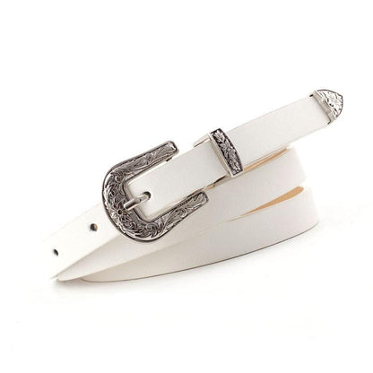 Waist Belt Fashion Women Waist Pin Buckle Belt Waistband Metal Round Ring Circle