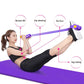 4 Tubes Multifunction Tension Rope Men Women Sit Up Pull Rope Strong Fitness Resistance Bands