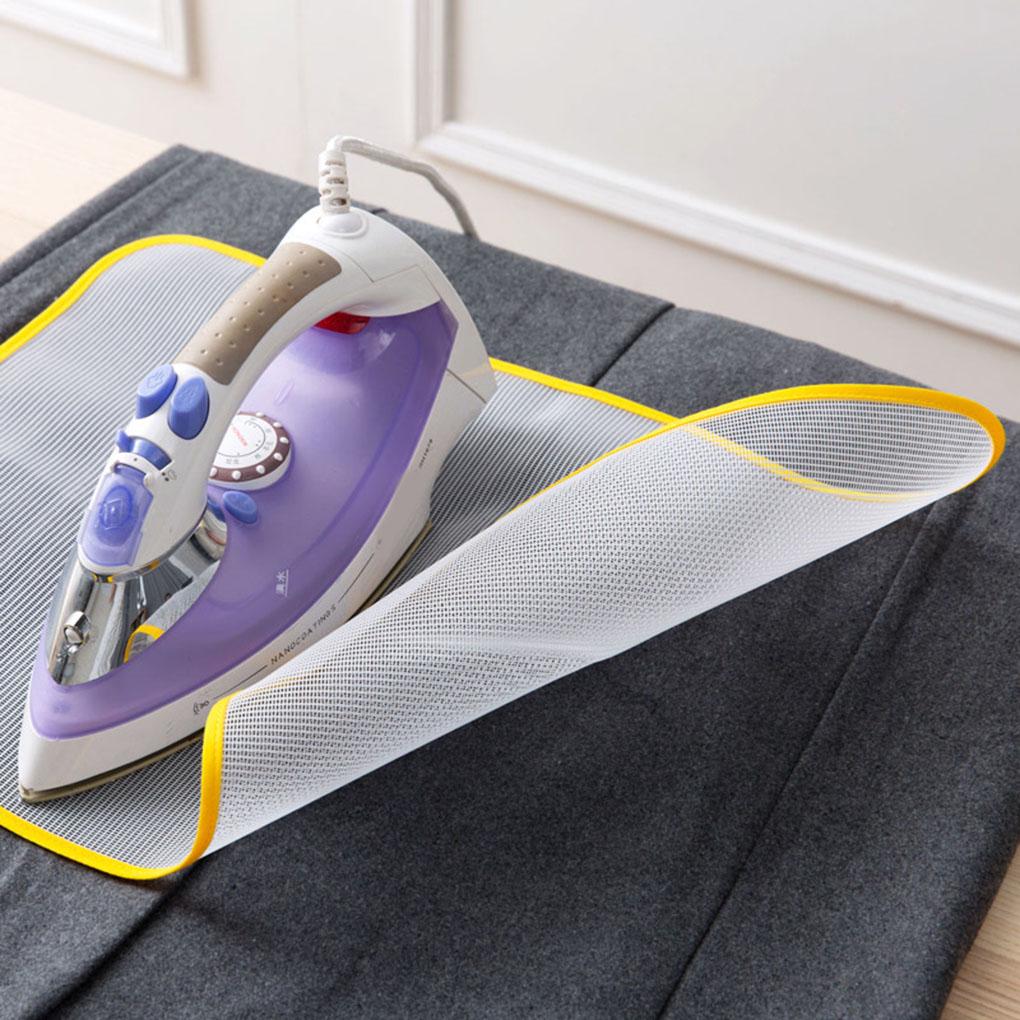 Protective Insulation Ironing Board Cover Heat Resistant Insulation Pad Anti-scalding Mesh Net Cloth Mat High Temperature Resistance Home Household