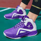 Size 36-44 Men Leather Sneakers Wear-resistant Basketball Shoes Deodorant Comfortable Running Shoes