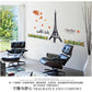 Tower construction French style Eiffel Paris romantic love PVC decorative wall stickers