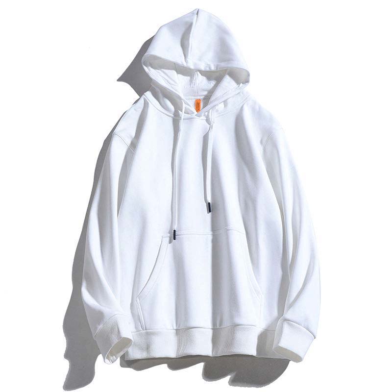 Men's Solid Color Hoodie Pullover Spring and Autumn New Trend of Outdoor Casual Coat