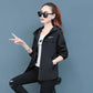 Women Spring Autumn Reversible Coat Female New Loose Wild Long-sleeved Hooded Student Windbreaker Jacket