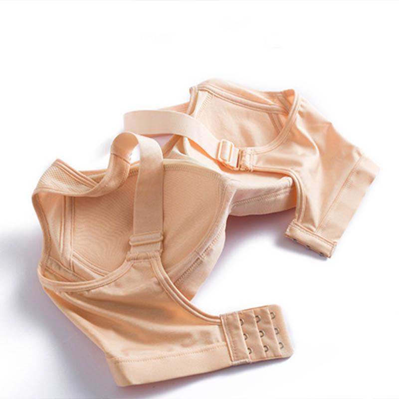 Women Running Yoga Sleep Sports Underwear Top Support Sweat-absorbing Anti-glare Comfortable Breathable Thin Cup No Steel Ring Natural Simple Bra