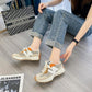 Xiaoman Waist Forrest Gump Shoes Female Korean Version of Thick-soled Mesh Breathable Old Shoes Student Casual Sports Shoes