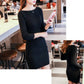 Women Sweaters Dress Pullovers Outwear Slash Neck Sweater Long Women Clothes