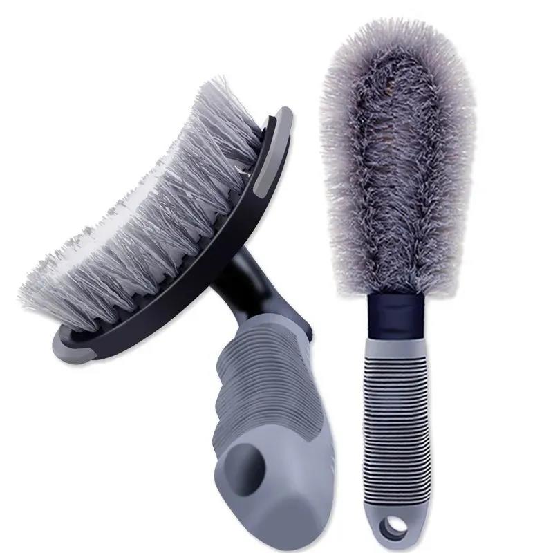 Wheel Cleaning Brush Tire Brush Car Cleaning Wheel Rim Car Wash Detail Brush Tire Brush Special Artifact