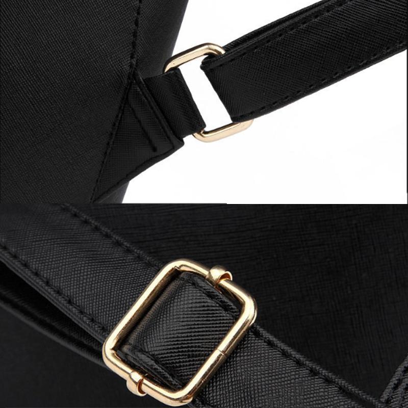 Women's Backpack Soft PU Leather School Satchel Casual Multilayer Large Capacity College Elegant High Quality Shopping Travel