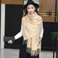 Winter Women Scarf Thin Shawls and Wraps Lady Long Cashmere Pashmina Cashmere Shawl Head Scarves