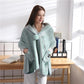 Autumn  Winter Multi functional Shawl Blanket Office Nap Blanket Thick Flannel Lamb Wool Blanket Knee Blanket Fur Ball Pocket Mantle Shawl