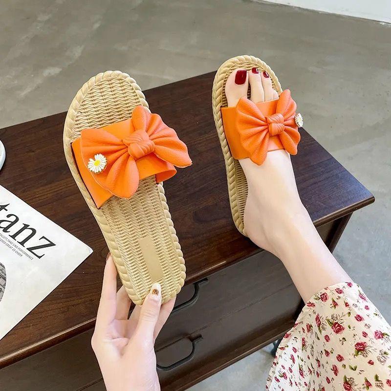 Slippers Women's Summer Wear Non-slip Korean Indoor Fashion All-match Beach Shoes Sandals and Slippers