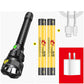 Lumens Most Powerful Led Flashlight Usb Zoom Torch 18650  Rechargeable Battery Flashlight