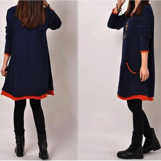 Winter Warmth and Thickening Bottoming Shirt, Large Size, Long-sleeved Long-sleeved T-shirt, Women Wear Clothes Outside