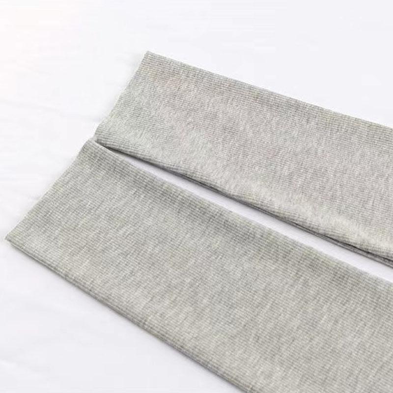 80-150 Kg Spring and Autumn High-waisted Leggings Women's Outer Wear Plus Size Thermal Pants Students Korean Version of Slim Cropped Trousers