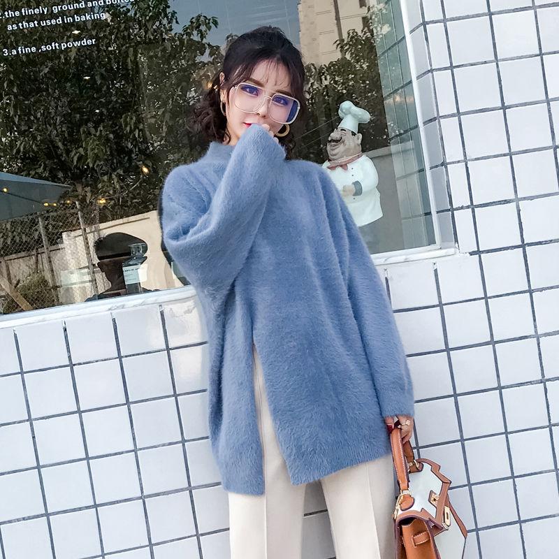 Winte Women Plush Hooded Solid Color Long Sleeve Sweatshirts Tops Blouse