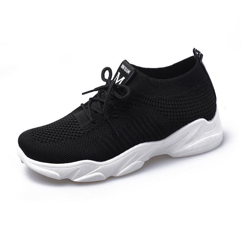 Spring Autumn Women Flat Platform Sneakers Women Breathable Mesh Sports Shoes Spring Ladies Sneakers