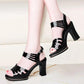 Fashion Women Ladies Fashion Hollow Out Buckle Causal Shoes Sandals