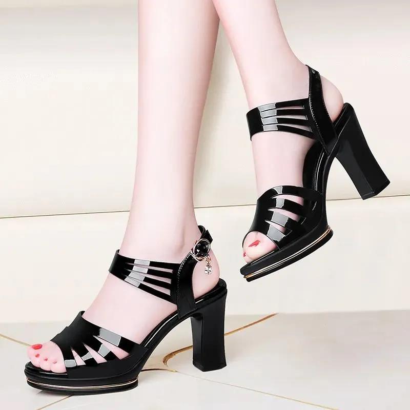Fashion Women Ladies Fashion Hollow Out Buckle Causal Shoes Sandals