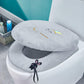 Household Four Seasons Toilet Seat Three-piece Cartoon Toilet Cover Universal Toilet Cover Cover Toilet Seat