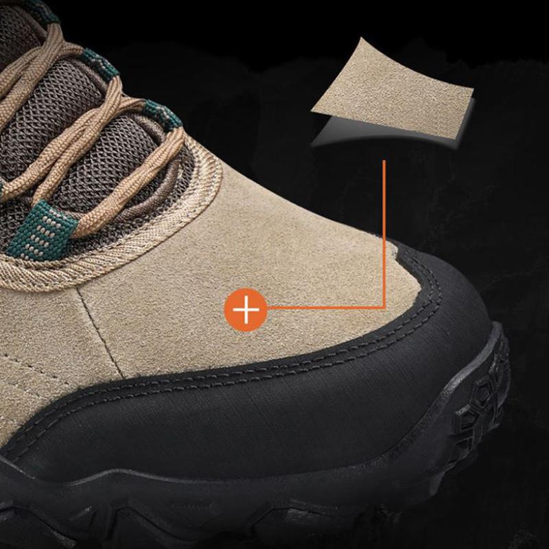 Outdoor Hiking Shoes Men's Sports Shoes Fashion Casual Men's Hiking Shoes Large Size Non-slip Waterproof Winter Shoes