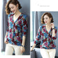 Bohemian Printed Knit Cardigan Women's Artificial Mink Wool  Knitted Jacket Oversized Cashmere Cardigan Top